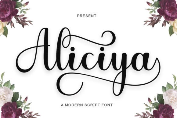 Aliciya: The Charming Script Font for Elegant Design