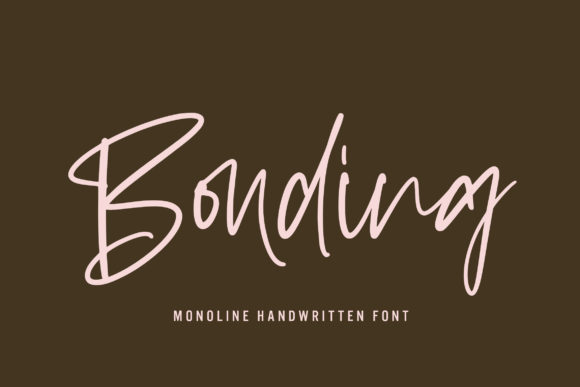 Bonding: The Elegant Script Font for Authentic Connection