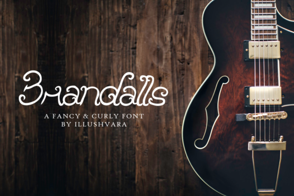 Brandalls: The Fluid Script Font Inspired by Ocean Waves