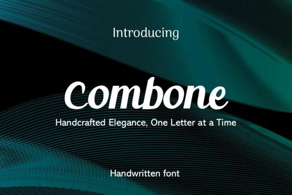 Combone: The Handcrafted Script for Authentic Design