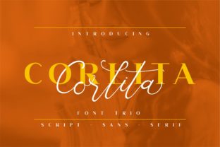 Corlita Trio: A Font Family for Cohesive Branding