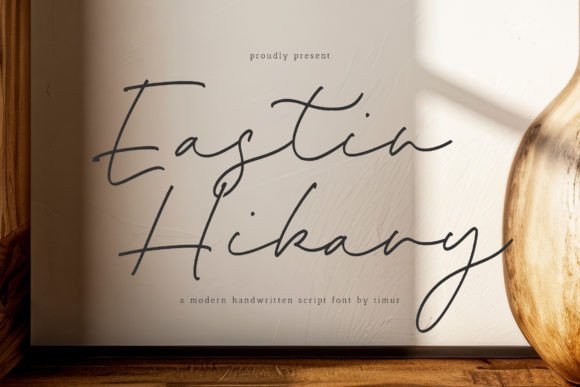 Eastin Hikary: A Modern Script for Authentic Design