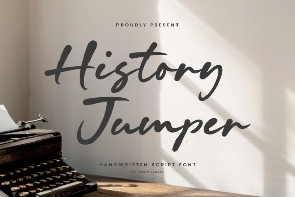 History Jumper: A Script Font with a Soul