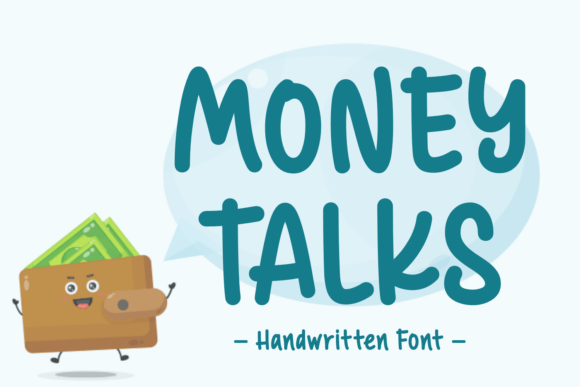 Money Talks: A Handwritten Font for Authentic Design
