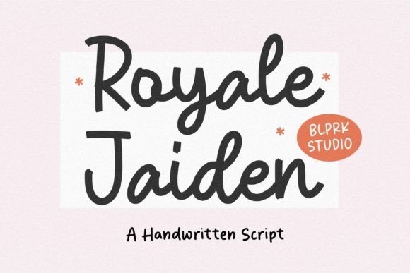 Royale Jaiden: The Monoline Font for Elegant Branding
