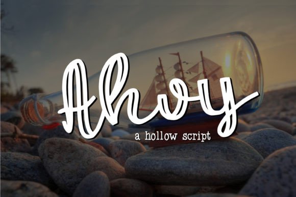 Setting Sail with Ahoy: A Font for Coastal Charm