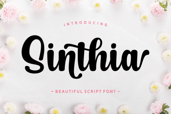 Sinthia: A Script Font That Feels Like Your Own Handwriting