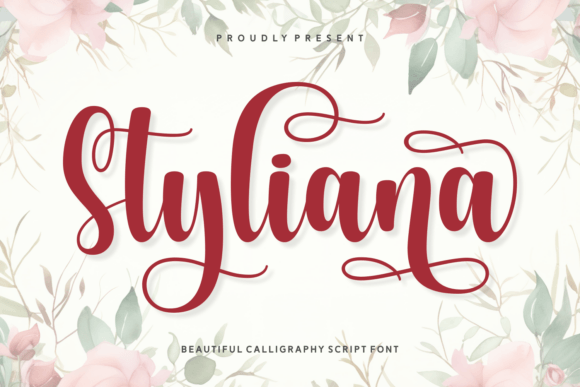 Styliana: The Curly Script Font for Elegant Designs