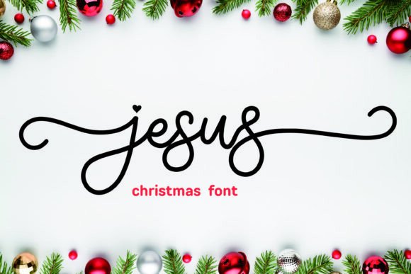 The Expressive Jesus Font: A Whimsical Handwritten Typeface