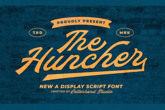The Huncher: A Script Font with Character