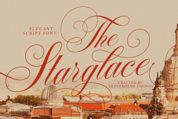 The Starglace: A Script Font for Timeless Design Projects